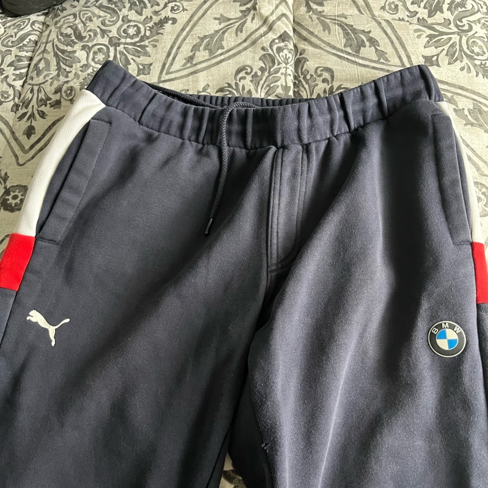 Puma BMW Black Track Pants